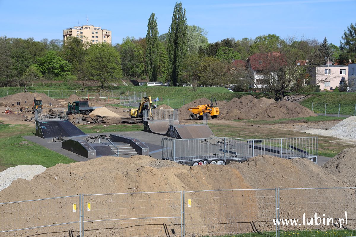 Prace trwają. Pumptrack gotowy jeszcze w lipcu?