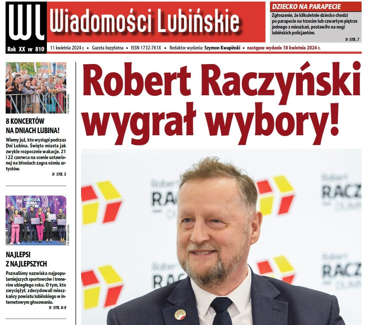 Sięgnij po nowe Wiadomości Lubińskie!