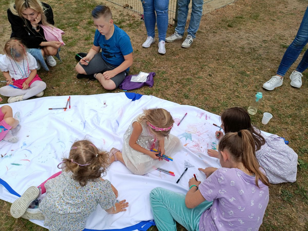 Piknik rodzinny w Przedszkolu nr 4