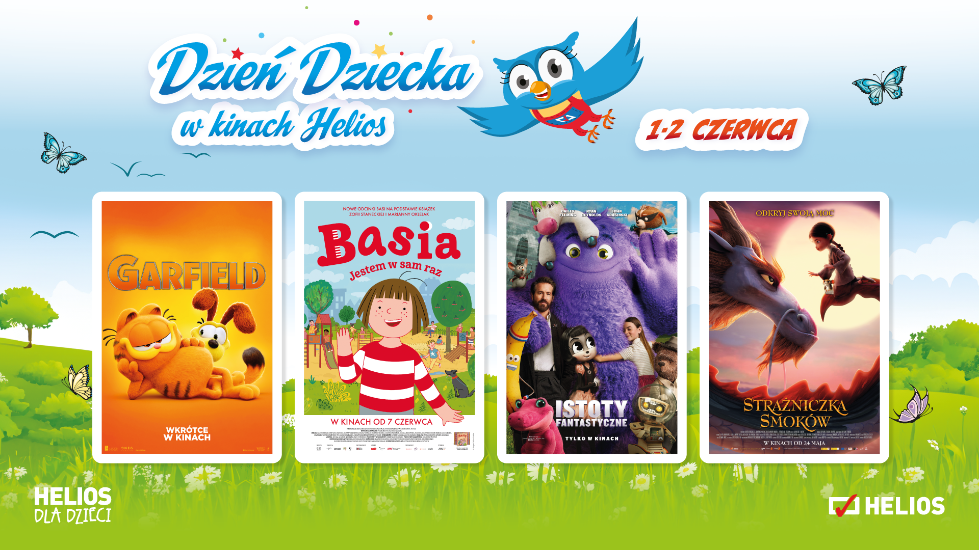 Filmowy Dzień Dziecka w kinach Helios