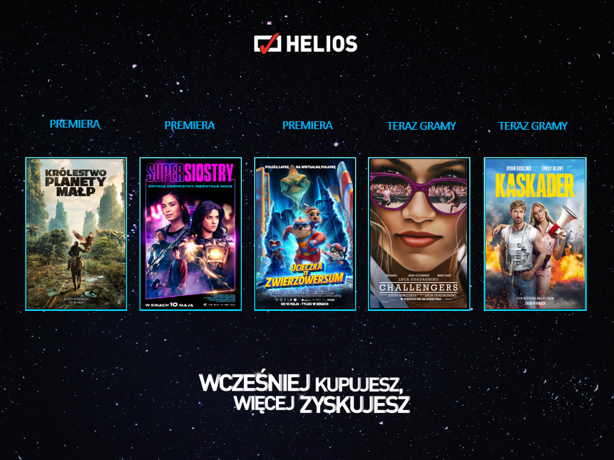 Majowe nowości w kinie Helios