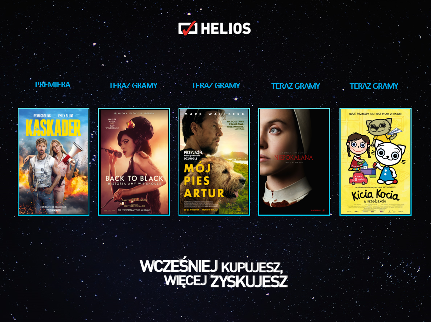 Filmowa tydzień w kinie Helios