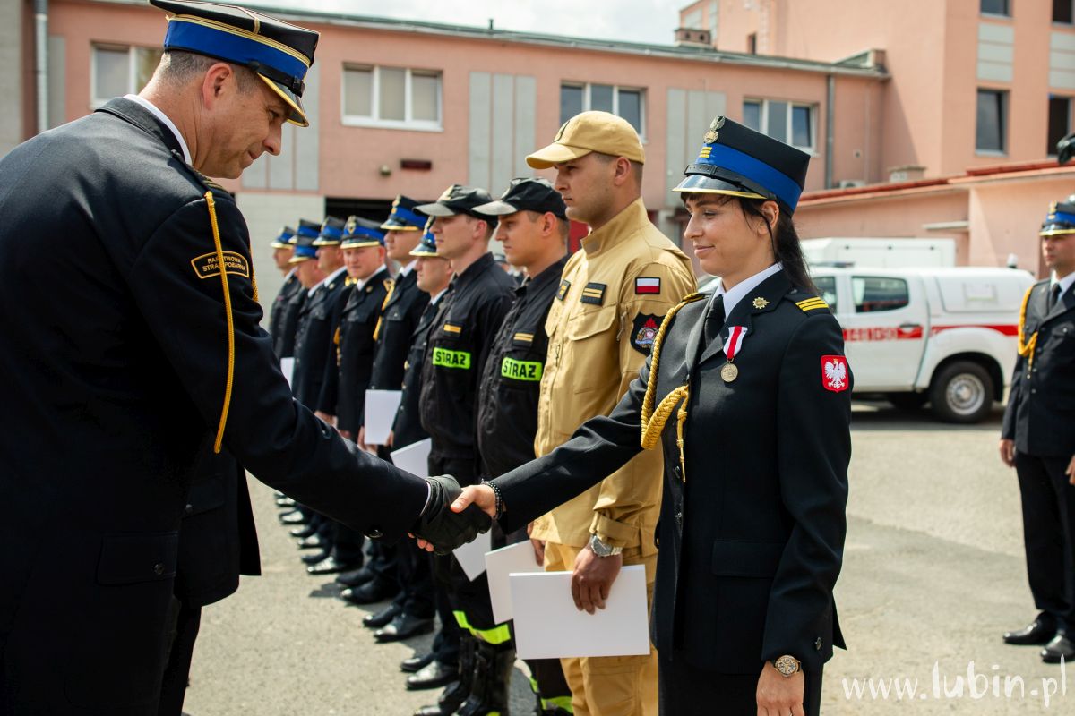 Docenieni za trudną służbę