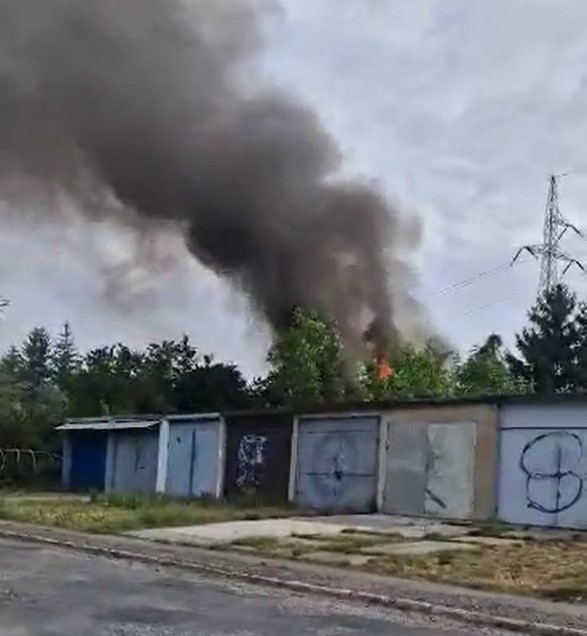 Pożar na ul. Wójta Henryka