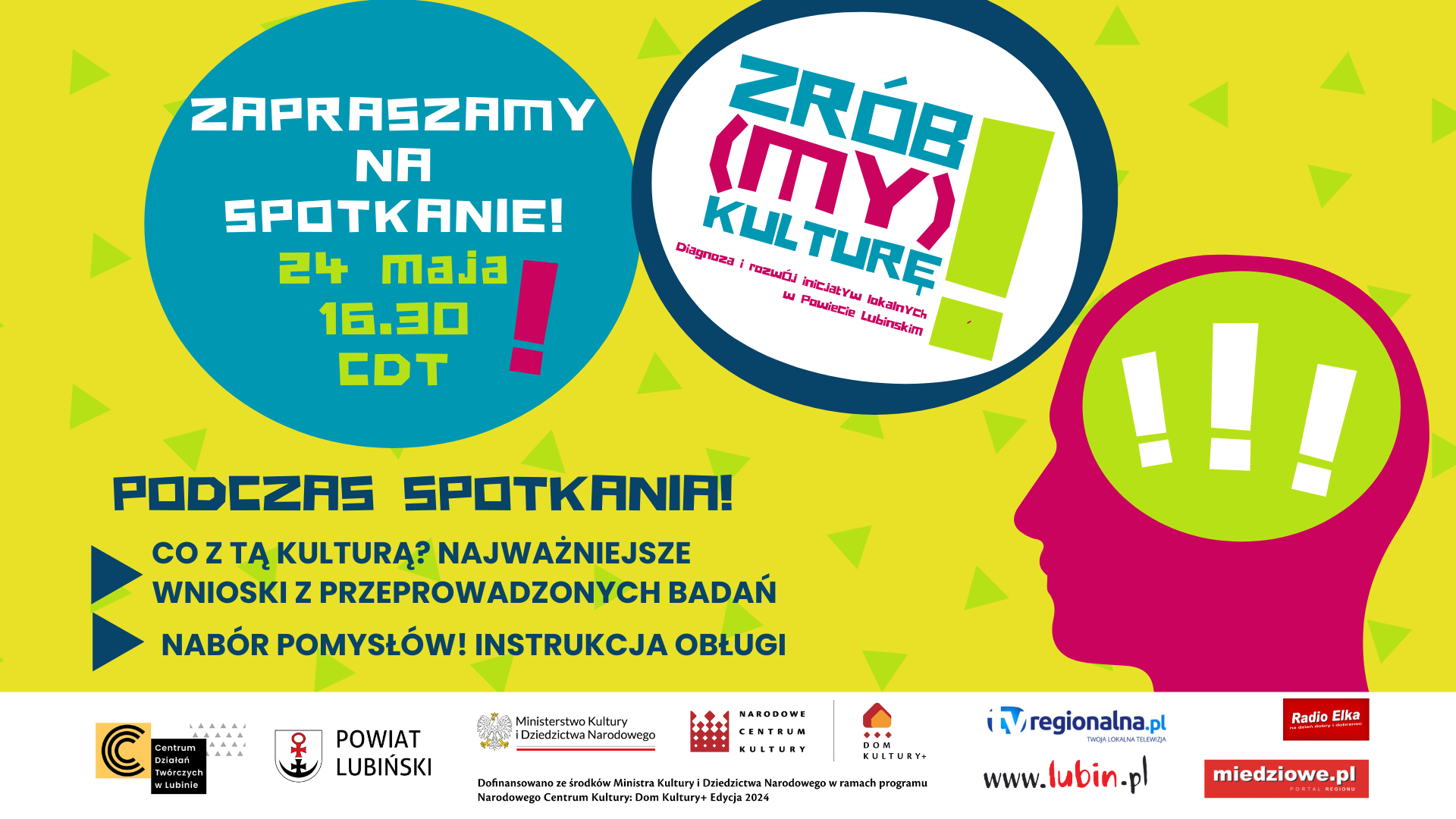 Zrób(my) kulturę! – CDT zaprasza na spotkanie