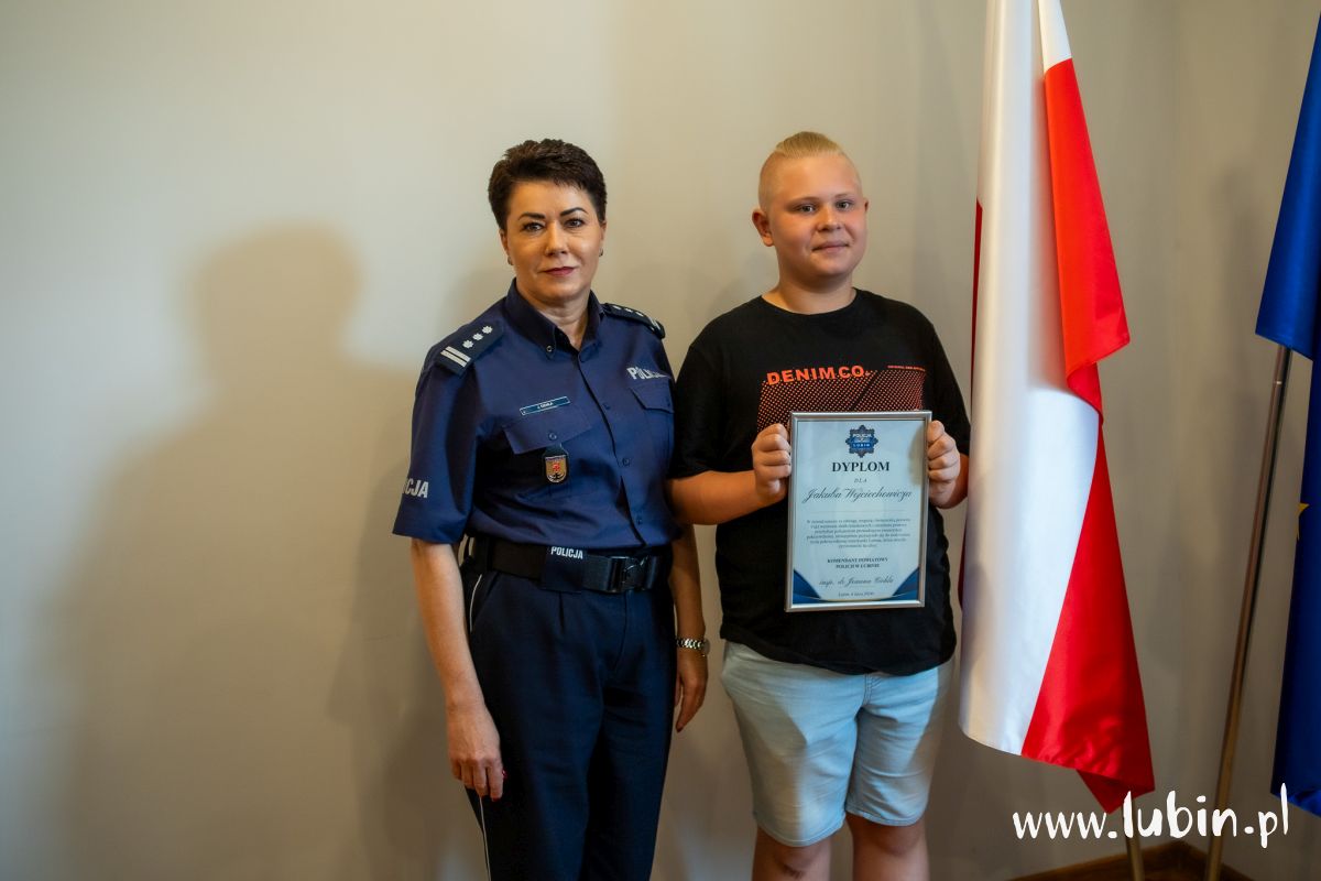 11-latek uratował życie kobiety