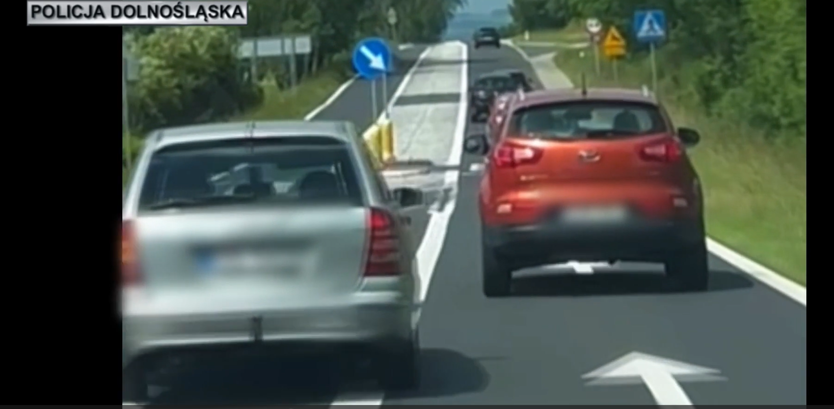 Niebezpiecznie na drodze. Policjanci publikują film ku przestrodze