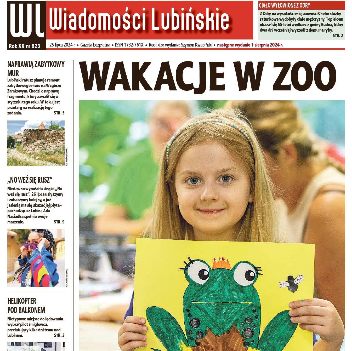 „Wiadomości Lubińskie” w każdy czwartek
