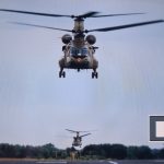 2024-08-25 Chinook na lotnisku Aeroklub Zagłębia Miedziowego – fot AZM (1)
