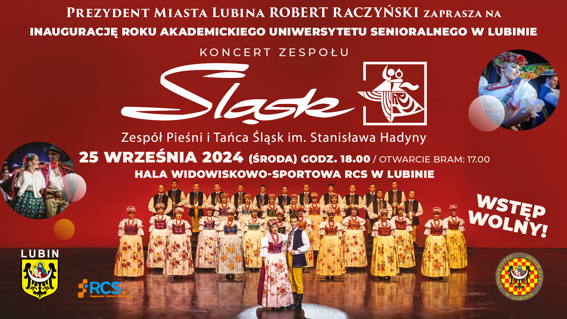 Zespół Pieśni i Tańca „Śląsk” wystąpi w hali