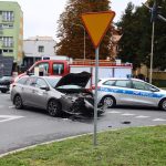 kolizja, skrzyżowanie armii krajowej z niepodległosci, 04.10.2024 (2)
