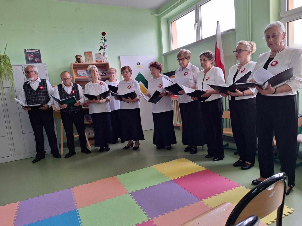 Pieśni patriotyczne w Bibliotece Pedagogicznej