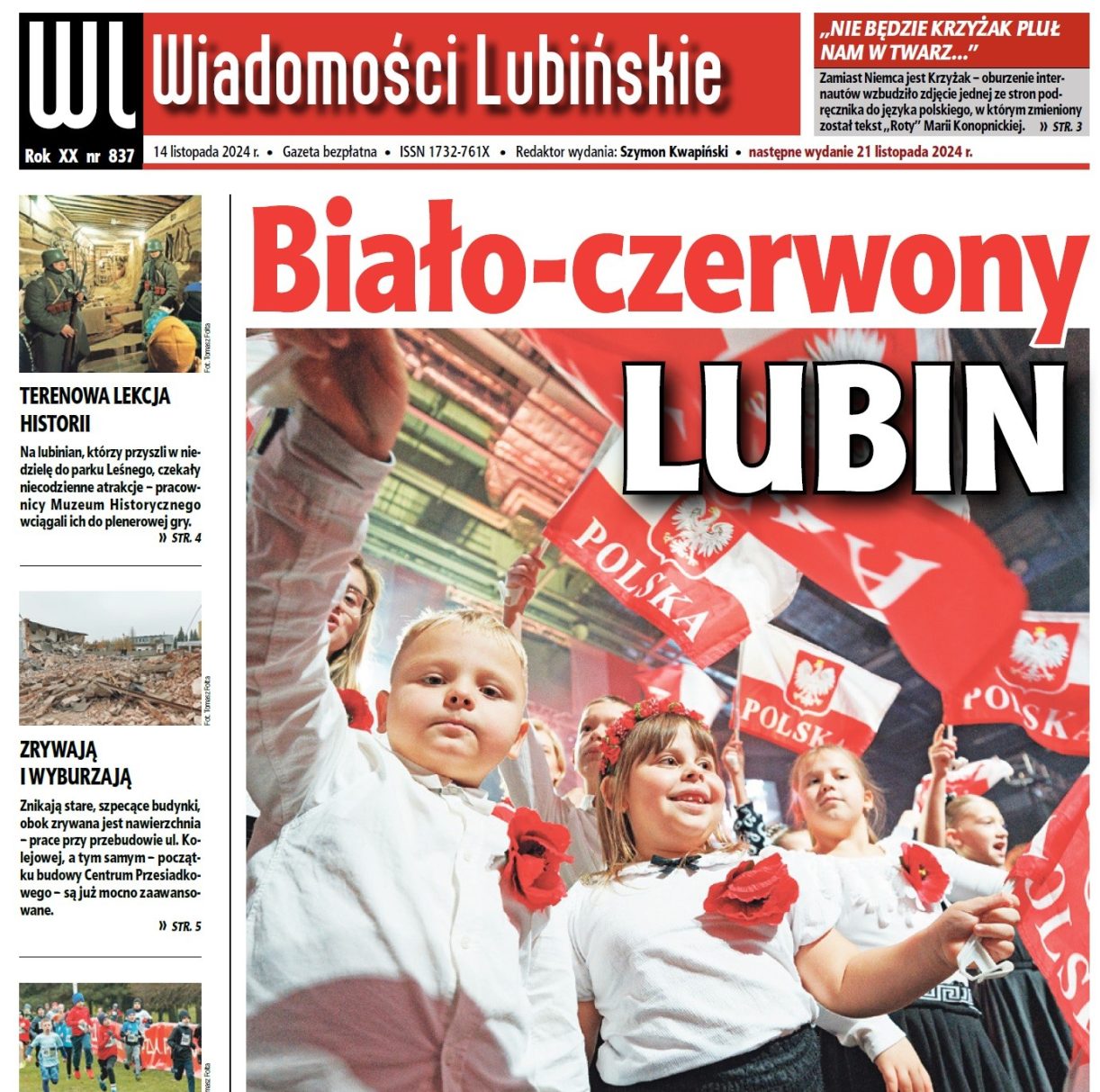 Nowe „Wiadomości Lubińskie” już jutro