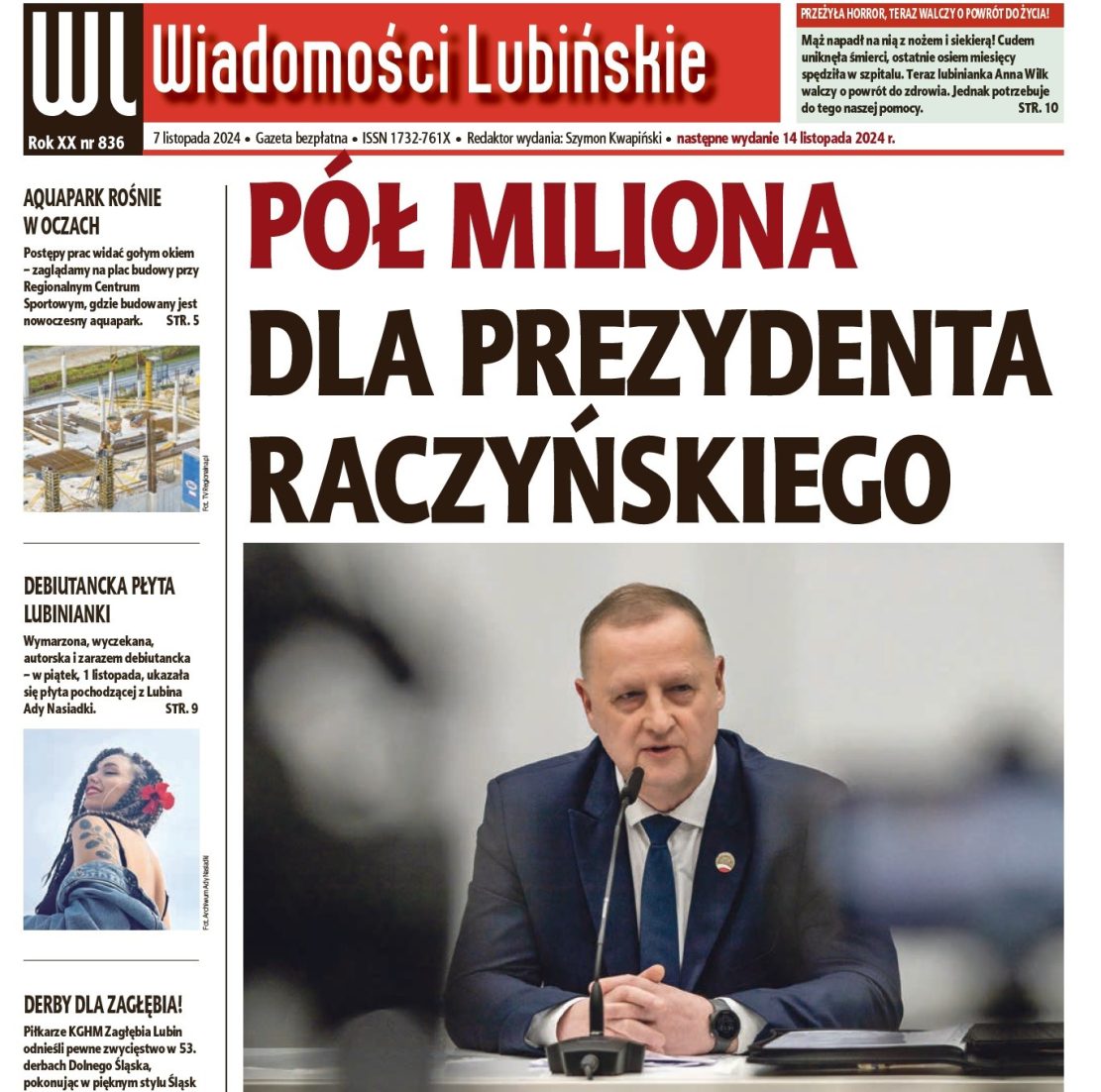 Sięgnij po nowe Wiadomości Lubińskie!
