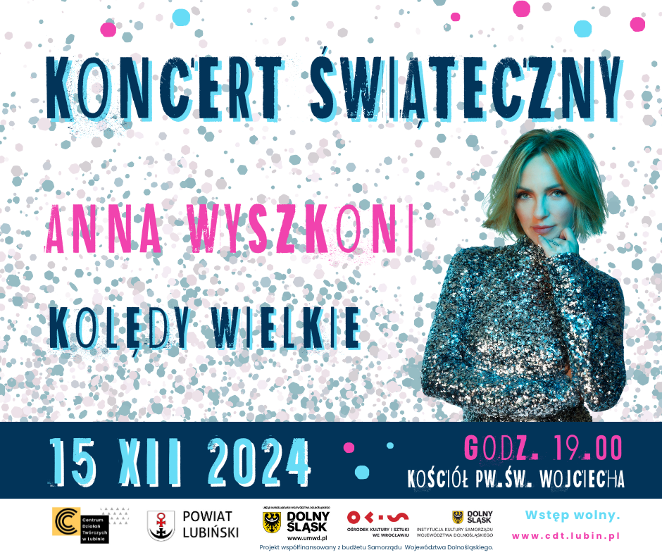 Anna Wyszkoni zaśpiewa dla lubinian najpiękniejsze kolędy