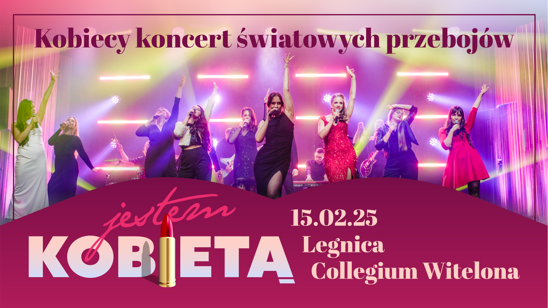 Koncert „Jestem kobietą” – konkurs zakończony