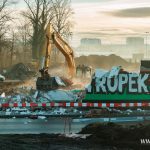 Kolejowa, burzenie muralu, Zagłębie Lubin (20)