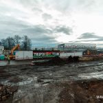 Kolejowa, burzenie muralu, Zagłębie Lubin (3)
