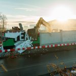 Kolejowa, burzenie muralu, Zagłębie Lubin (30)
