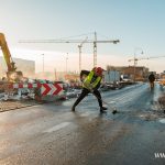 Kolejowa, burzenie muralu, Zagłębie Lubin (36)