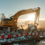 Kolejowa, burzenie muralu, Zagłębie Lubin (41)