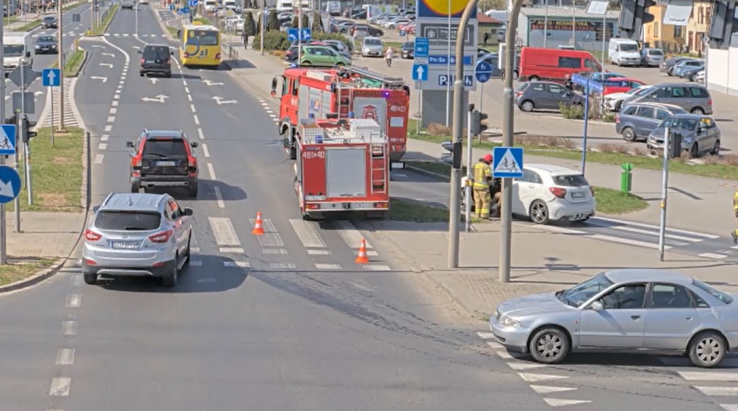 Nie zdążył zahamować