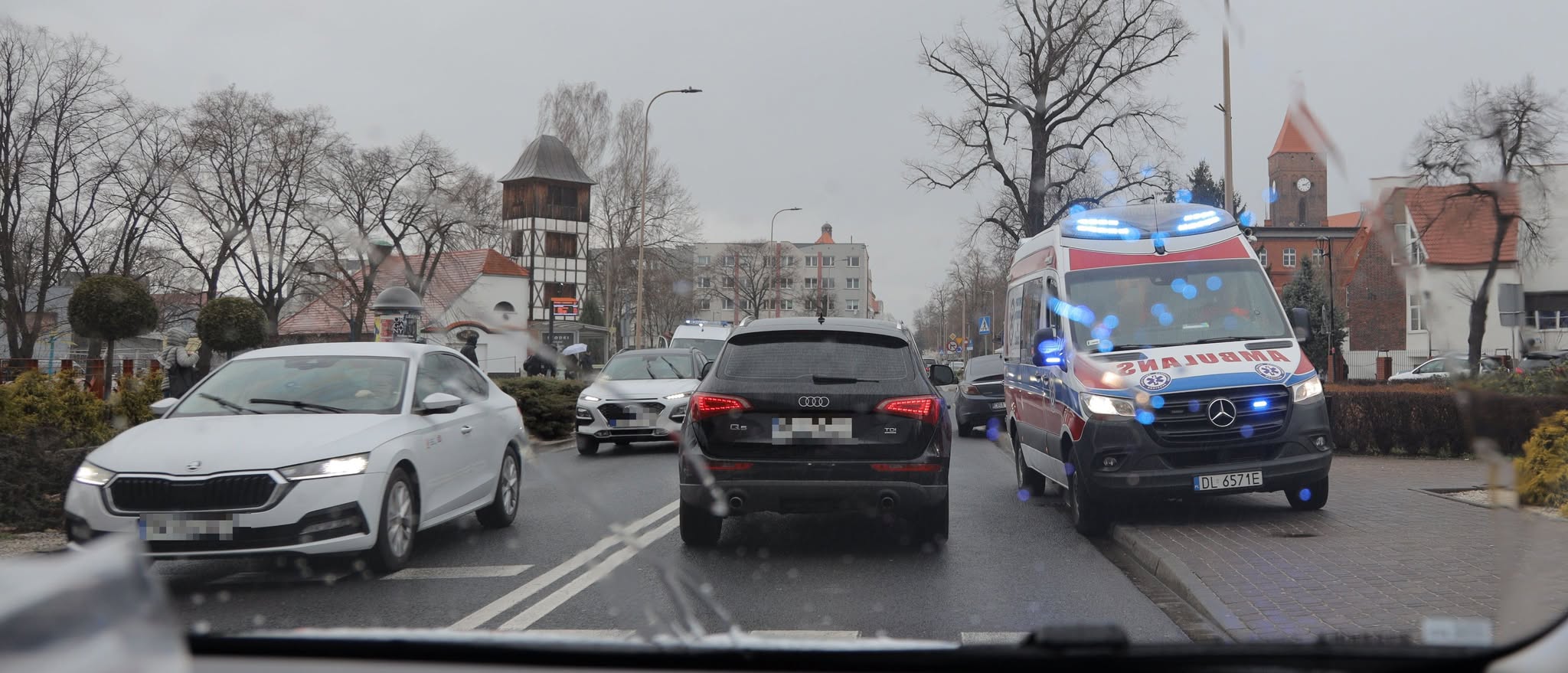 Potrącony nastolatek w szpitalu (FILM)