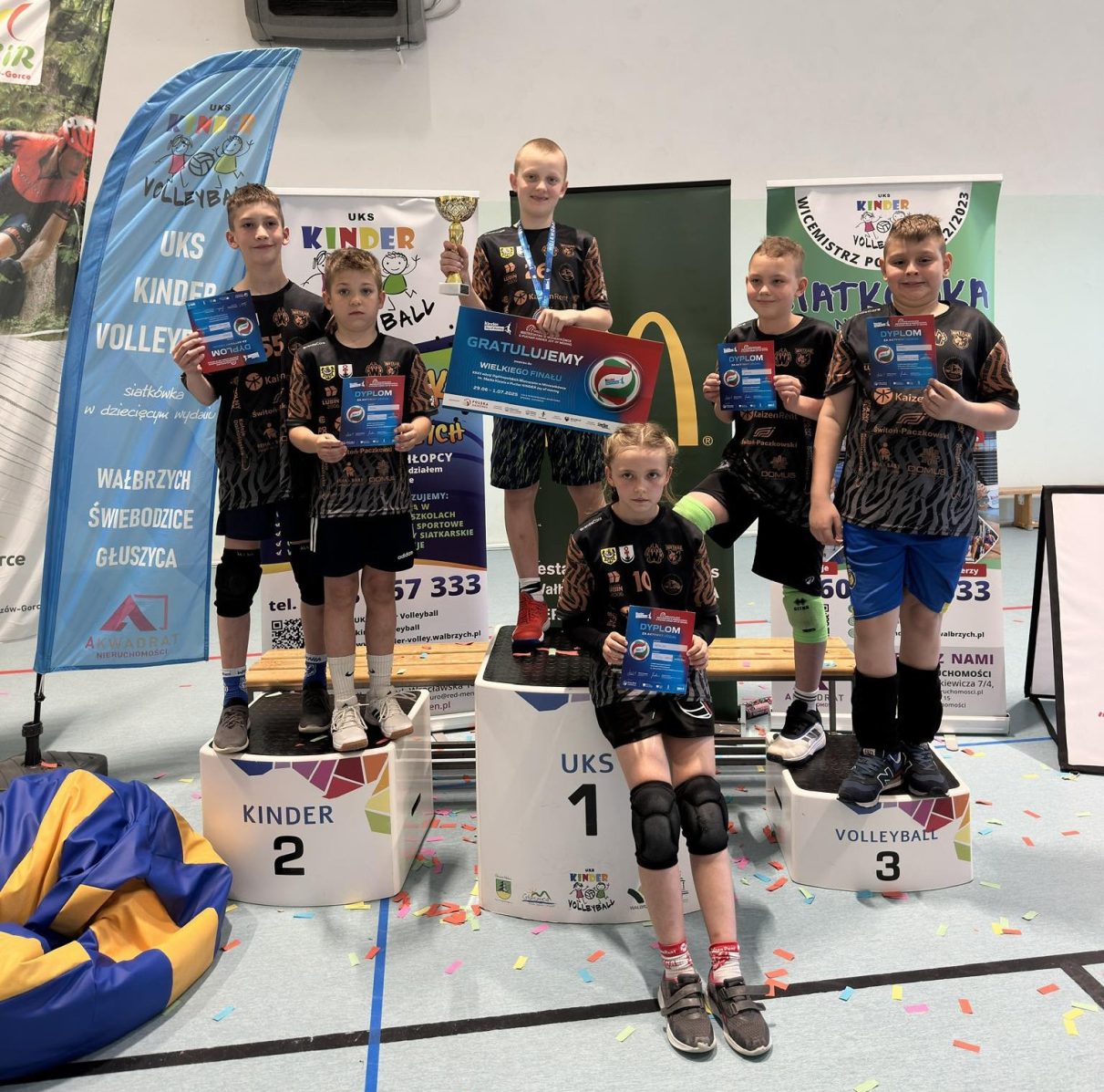 Młody siatkarz z Lubina zagra w finale mistrzostw Polski!