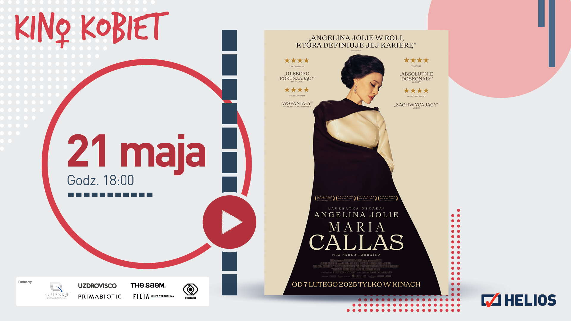 Majowe Kino Kobiet w Heliosie z poruszającą biografią