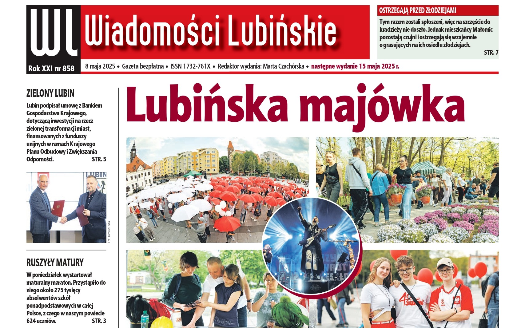 „Wiadomości Lubińskie” już jutro