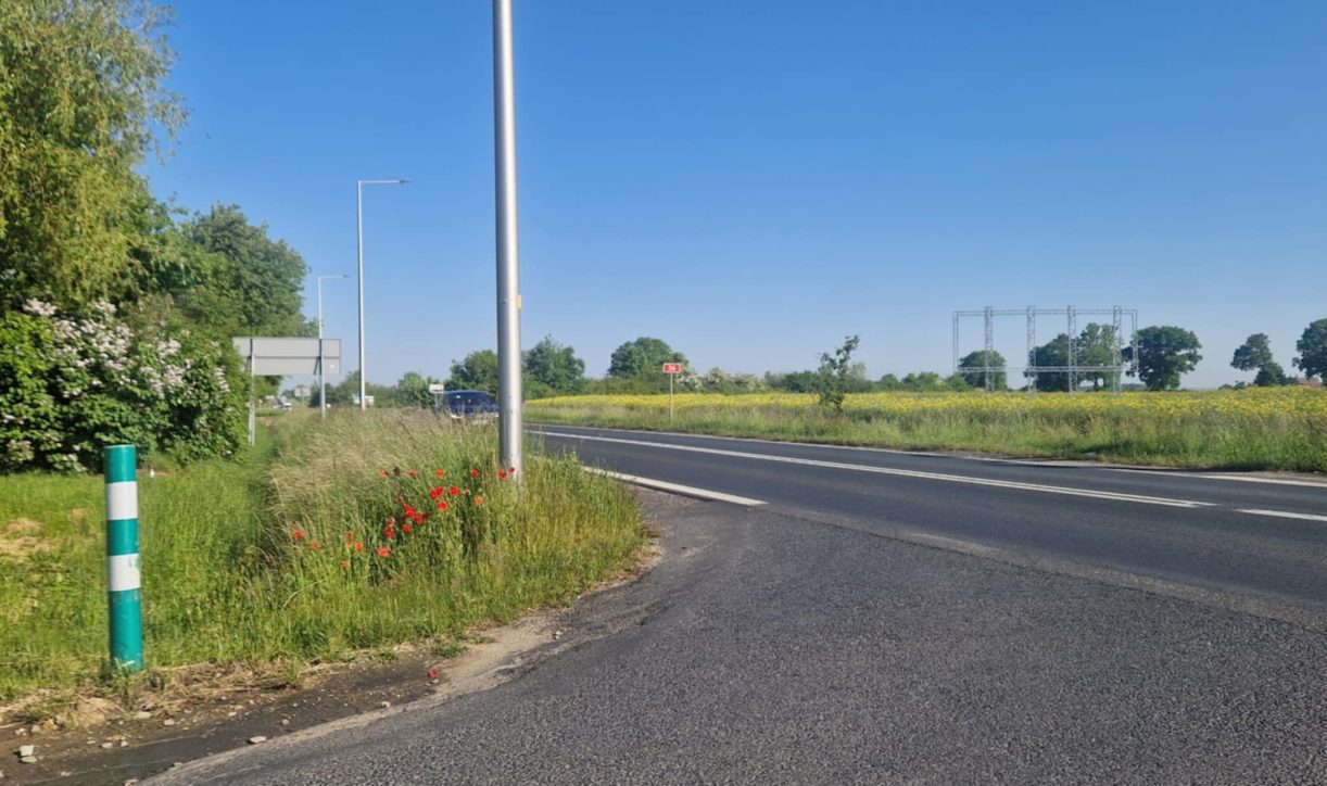 Wysokie trawy niebezpieczne dla kierowców