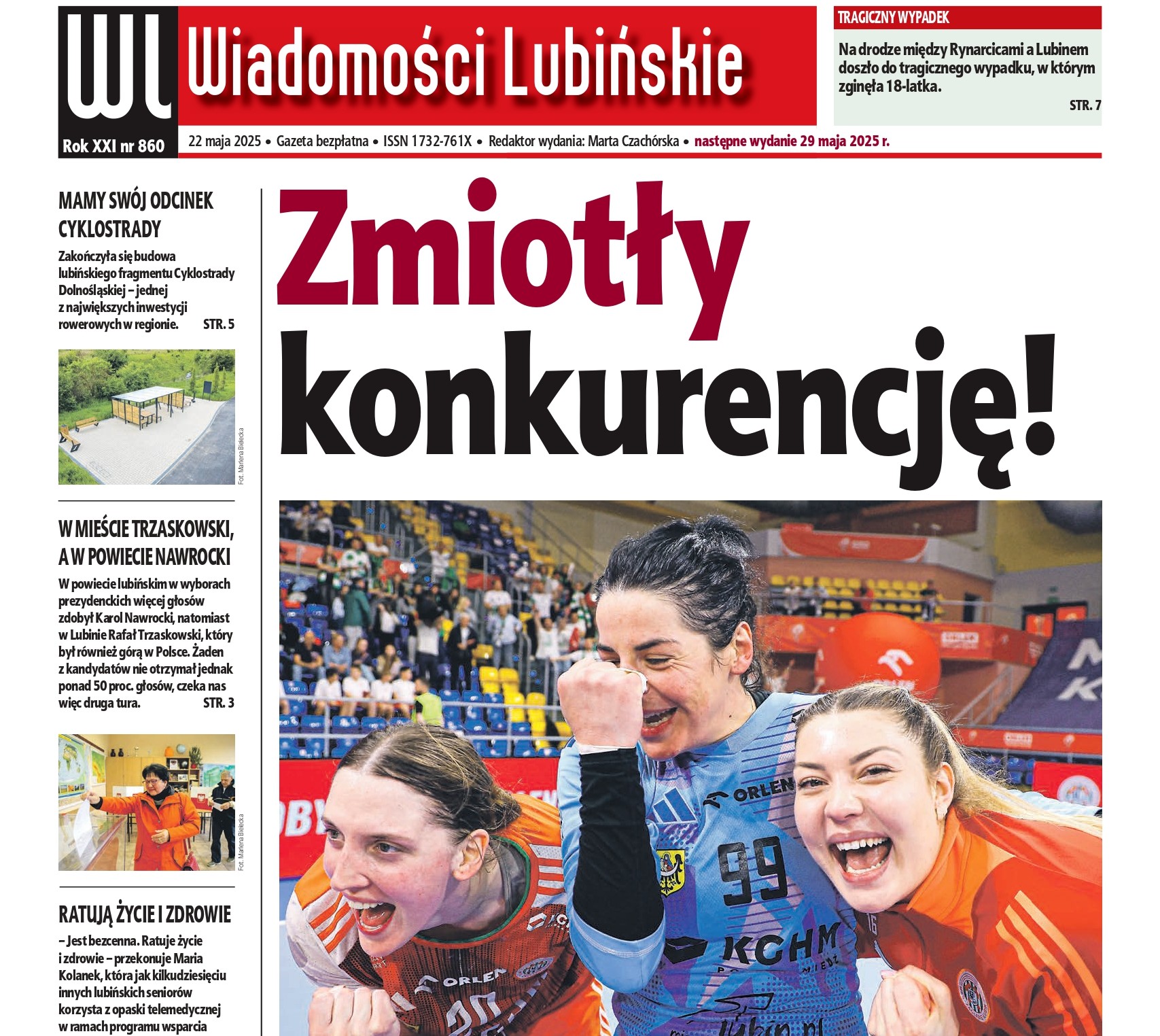„Wiadomości Lubińskie” już jutro