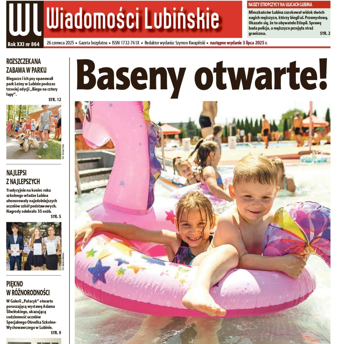 „Wiadomości Lubińskie” w każdy czwartek