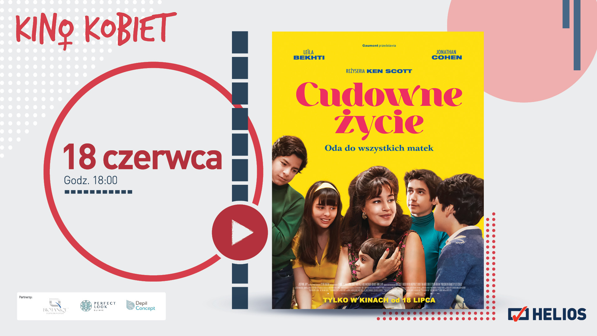 Czerwcowe Kino Kobiet z filmem „Cudowne życie”