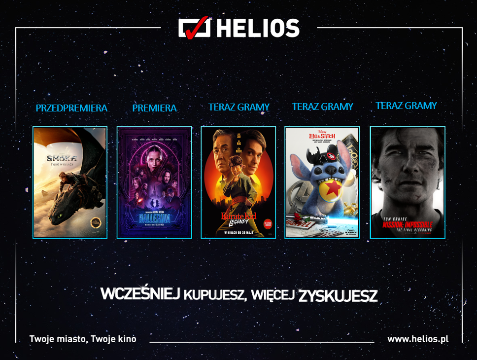 Porywające nowości w kinie Helios