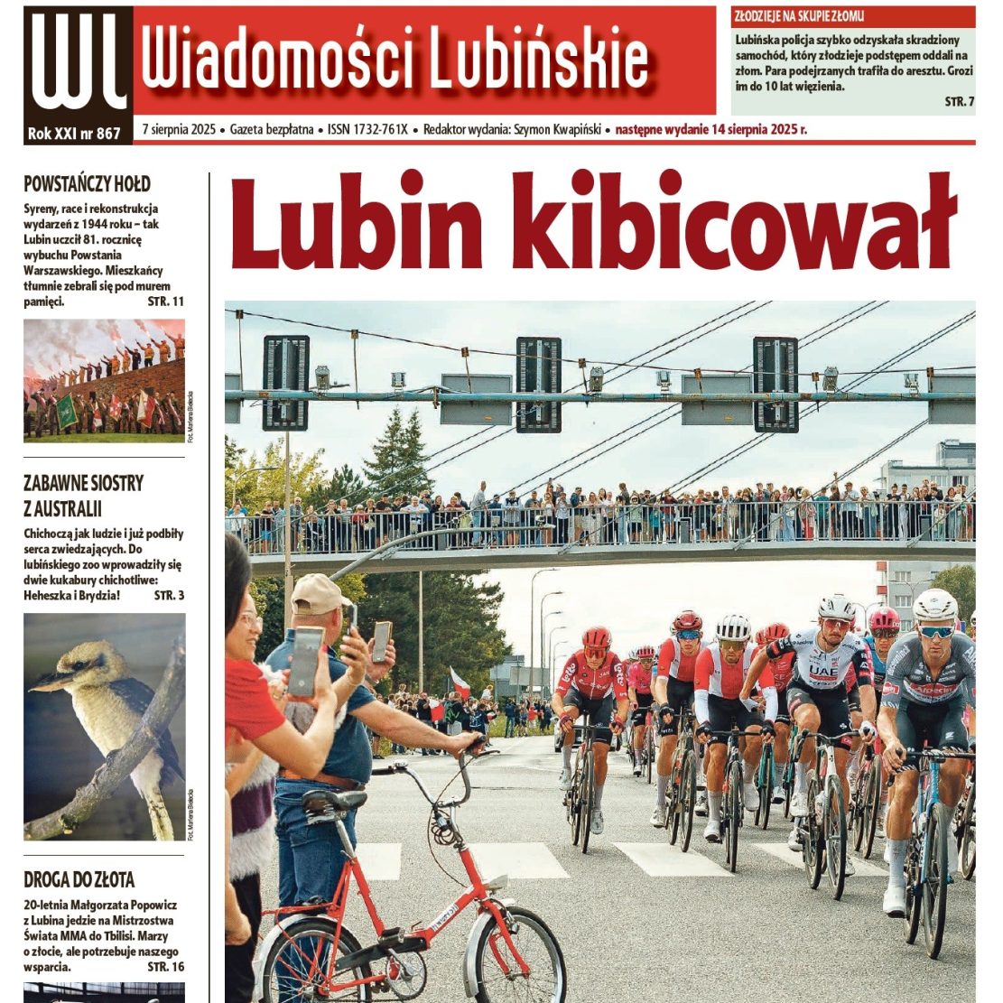 Sięgnij po nowe Wiadomości Lubińskie!