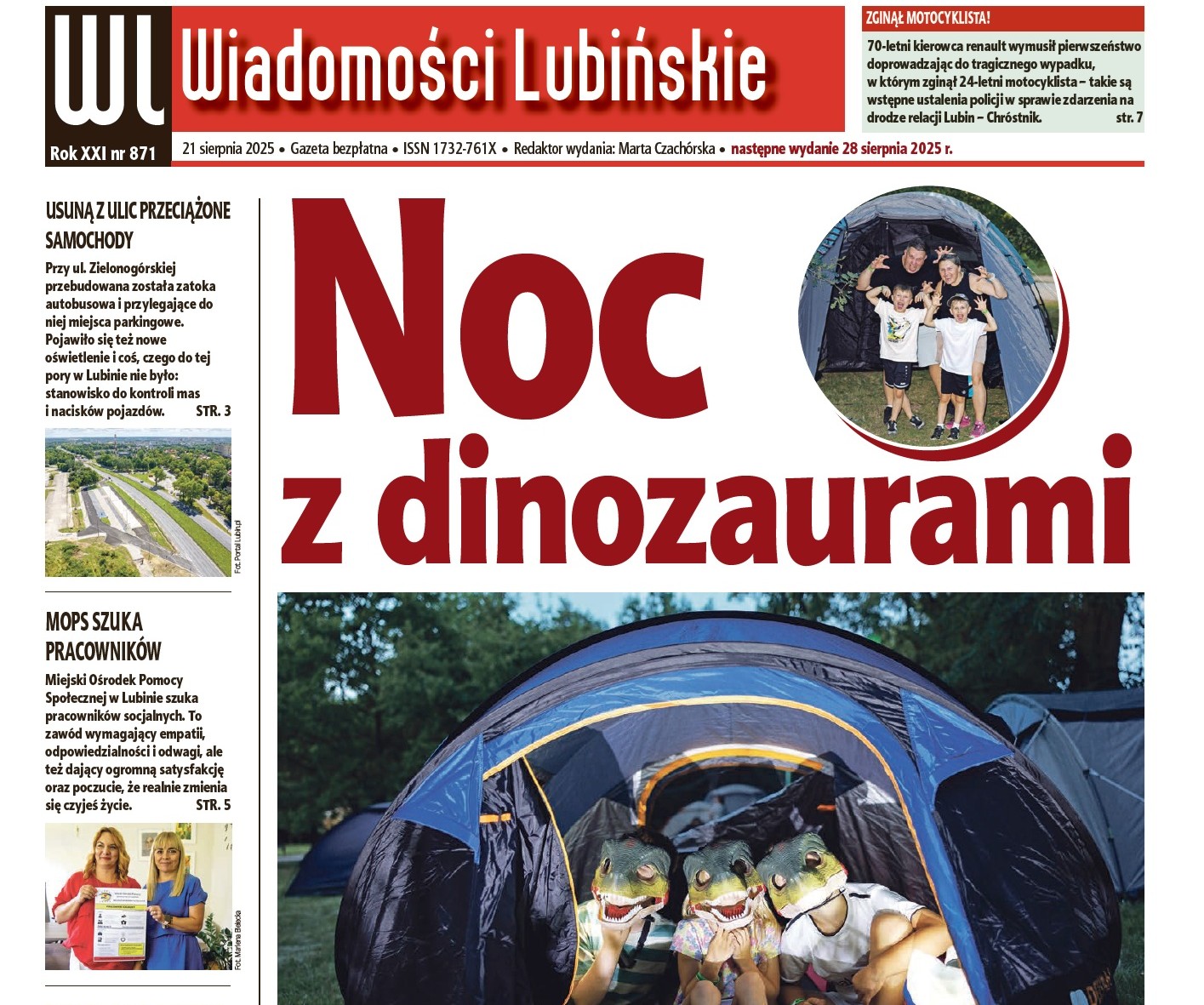 Kolejne „Wiadomości Lubińskie” już jutro