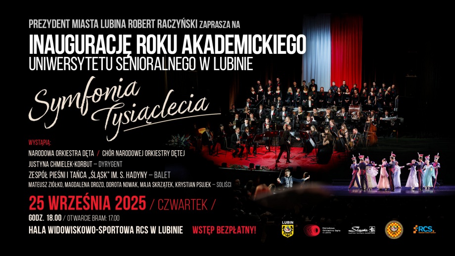 Już w czwartek bezpłatny koncert w hali