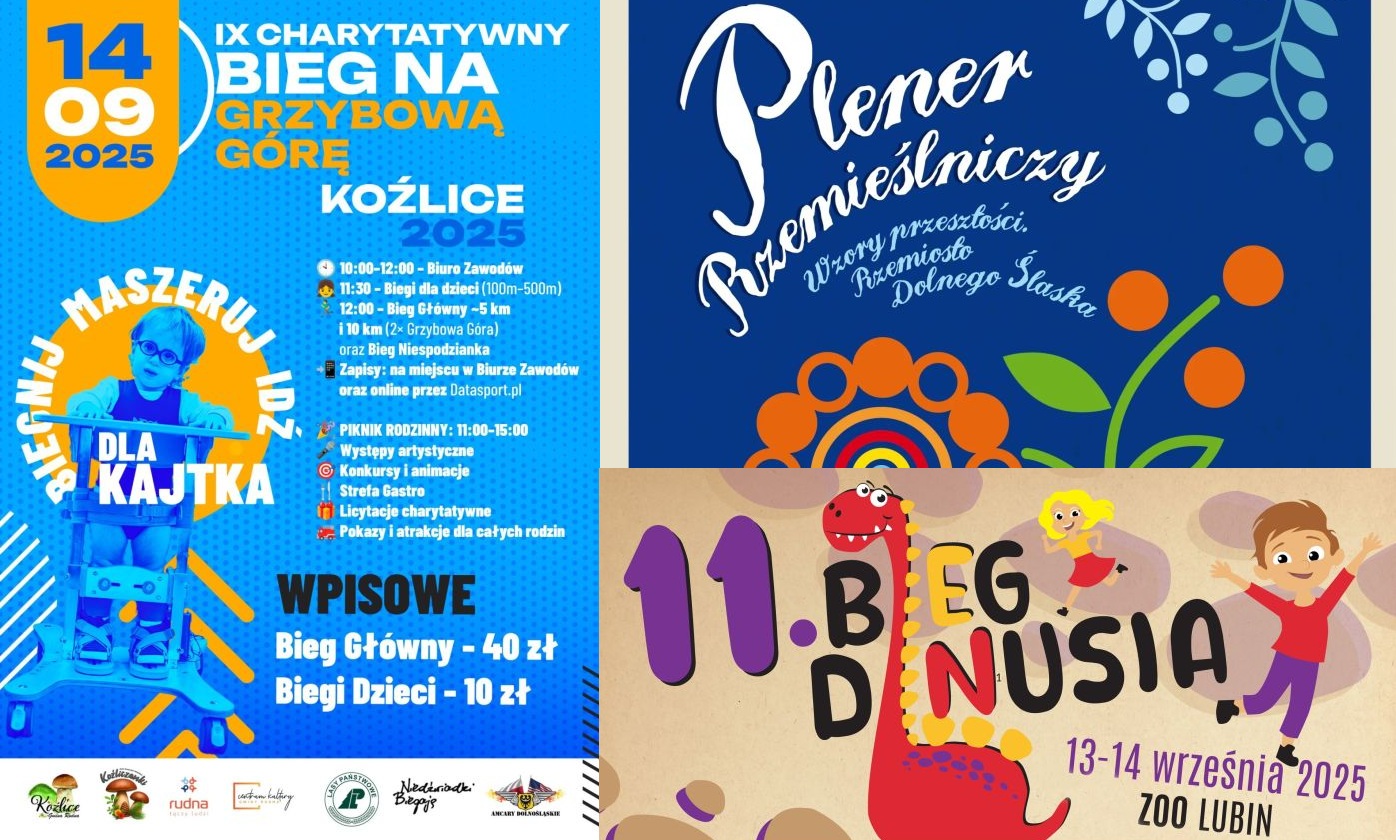 Dwa biegi i plener, czyli weekend w Lubinie i okolicach