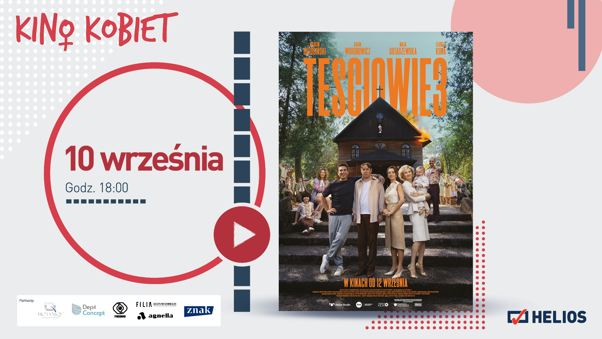 Wrześniowe Kino Kobiet z komedią „Teściowie 3”
