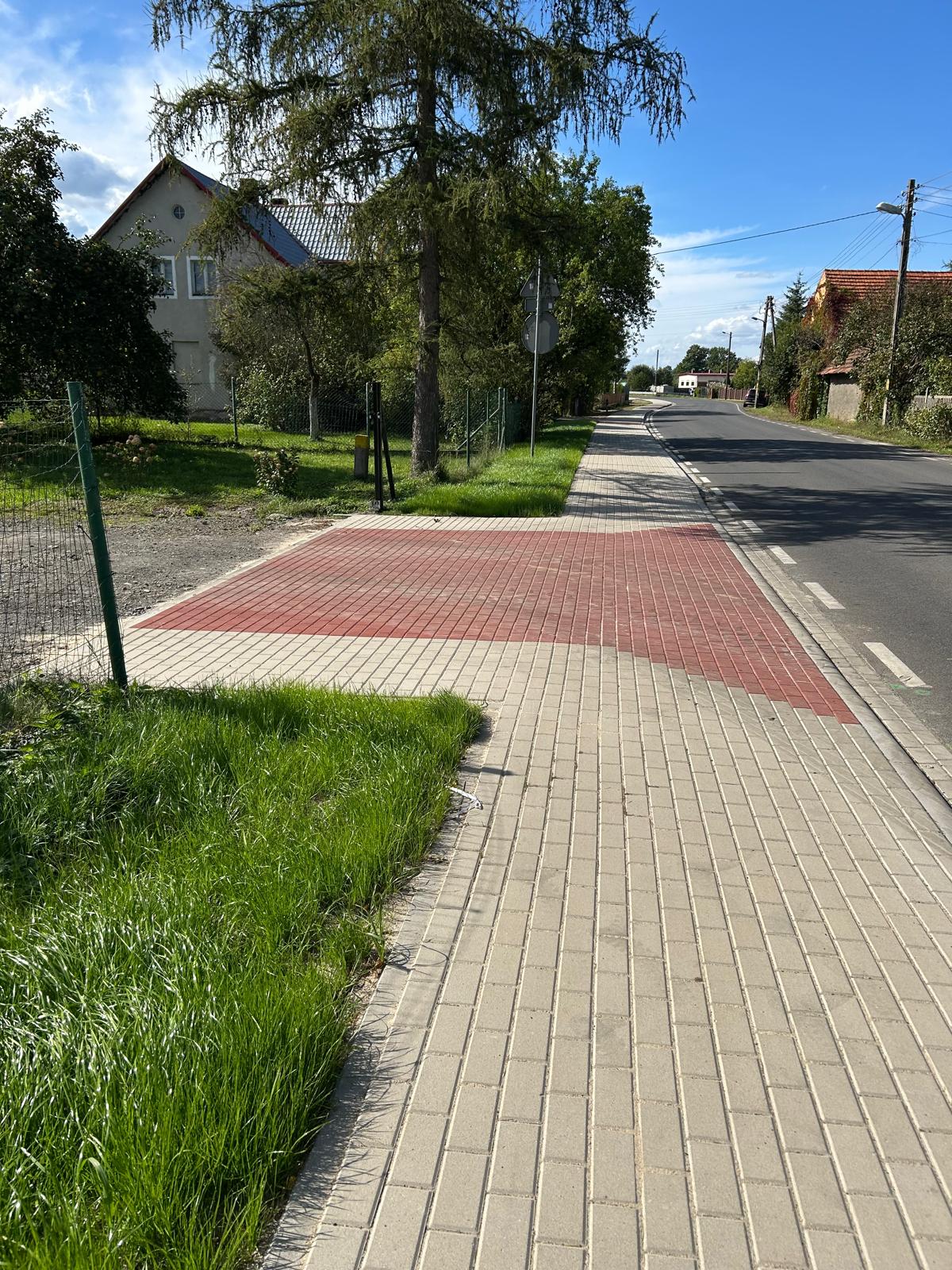 Chodnik gotowy