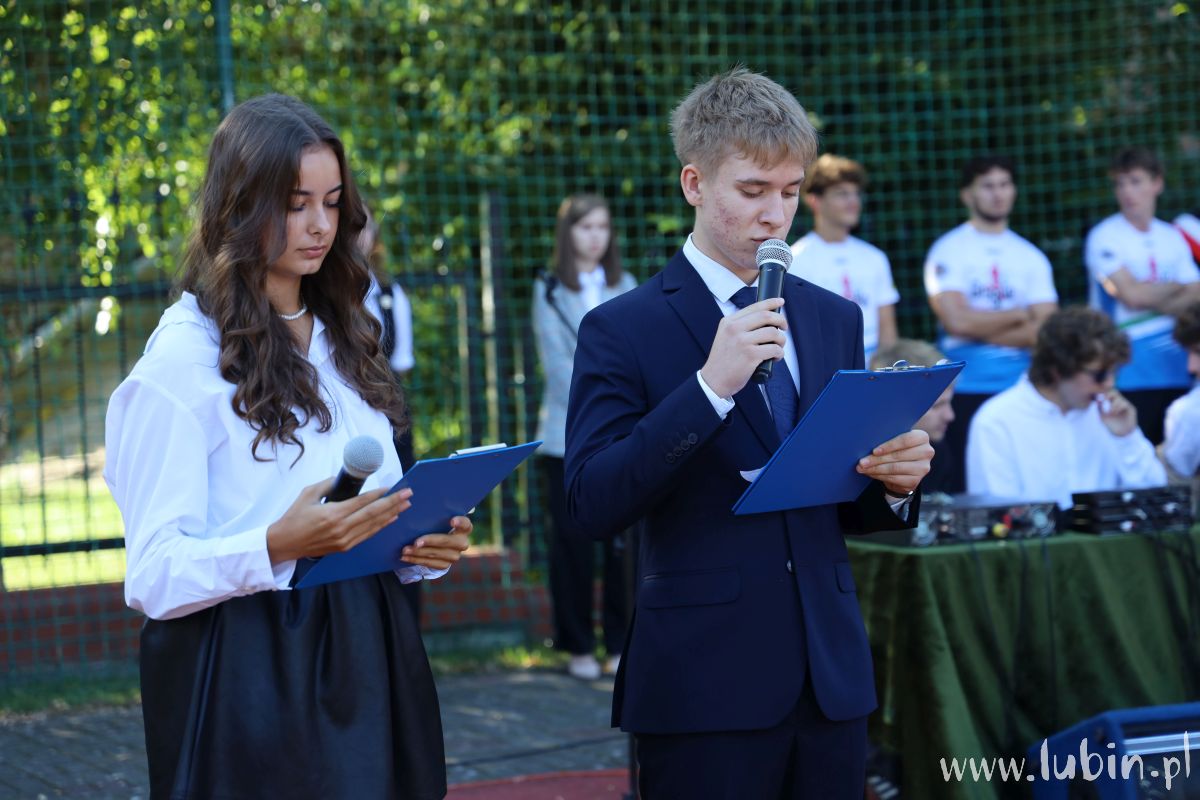 Nowy rok i symboliczne klucze przekazane w I LO
