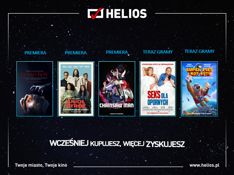 Filmowa jesień w kinie Helios