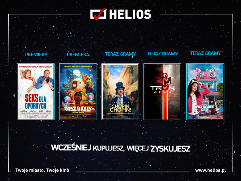 Październikowe premiery w kinie Helios