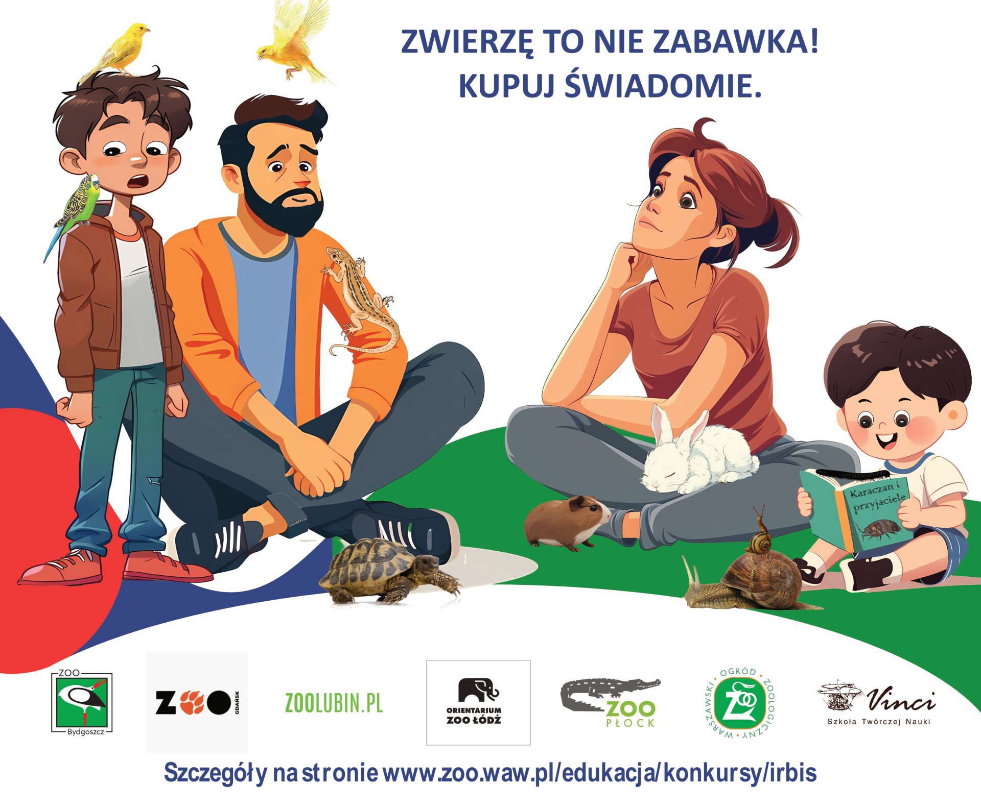 „Egzotyczny pupil w domu” – lubińskie zoo zaprasza do udziału w konkursie