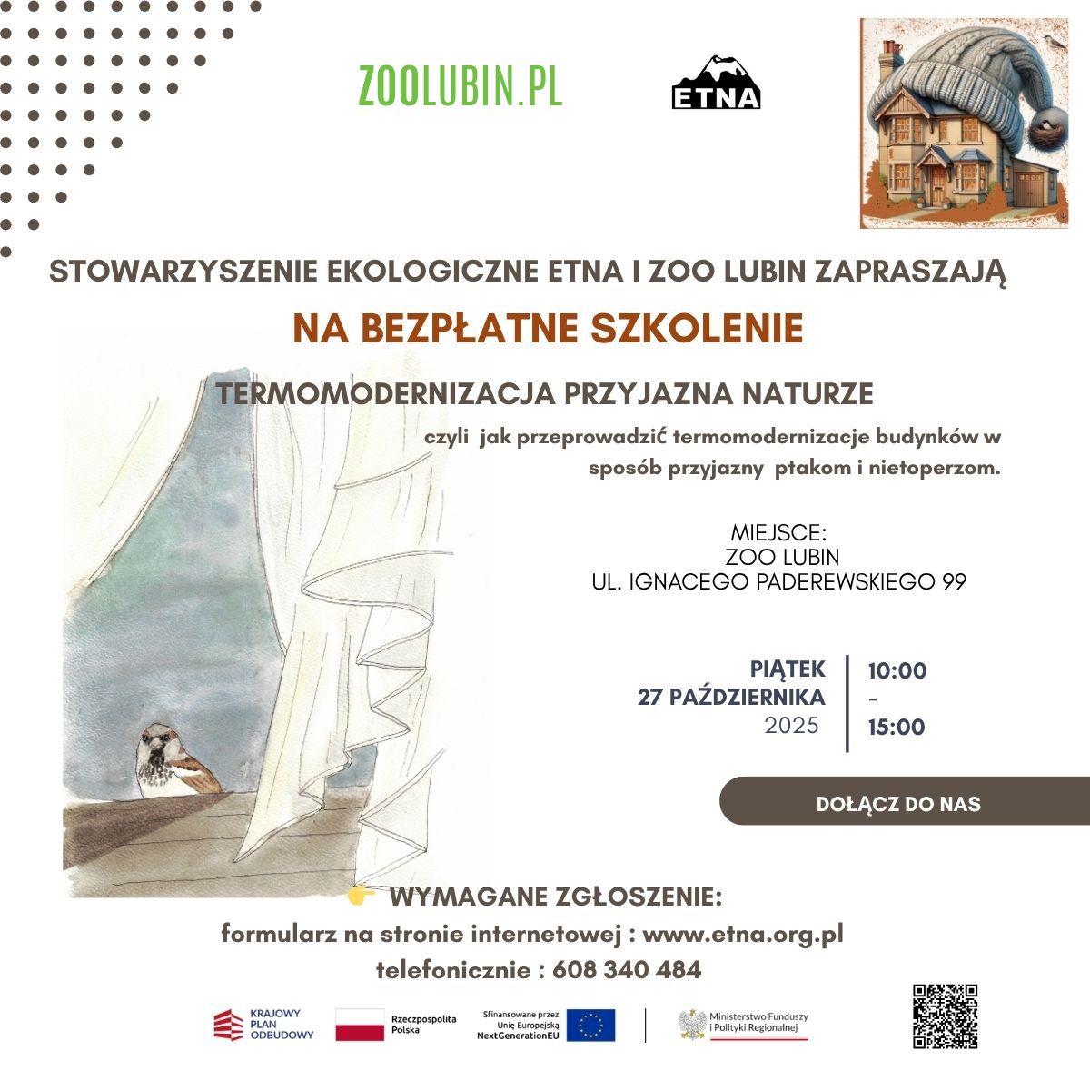 Termomodernizacja przyjazna naturze – szkolenie