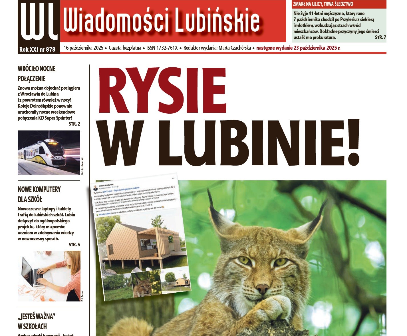 Kolejny numer „Wiadomości Lubińskich”