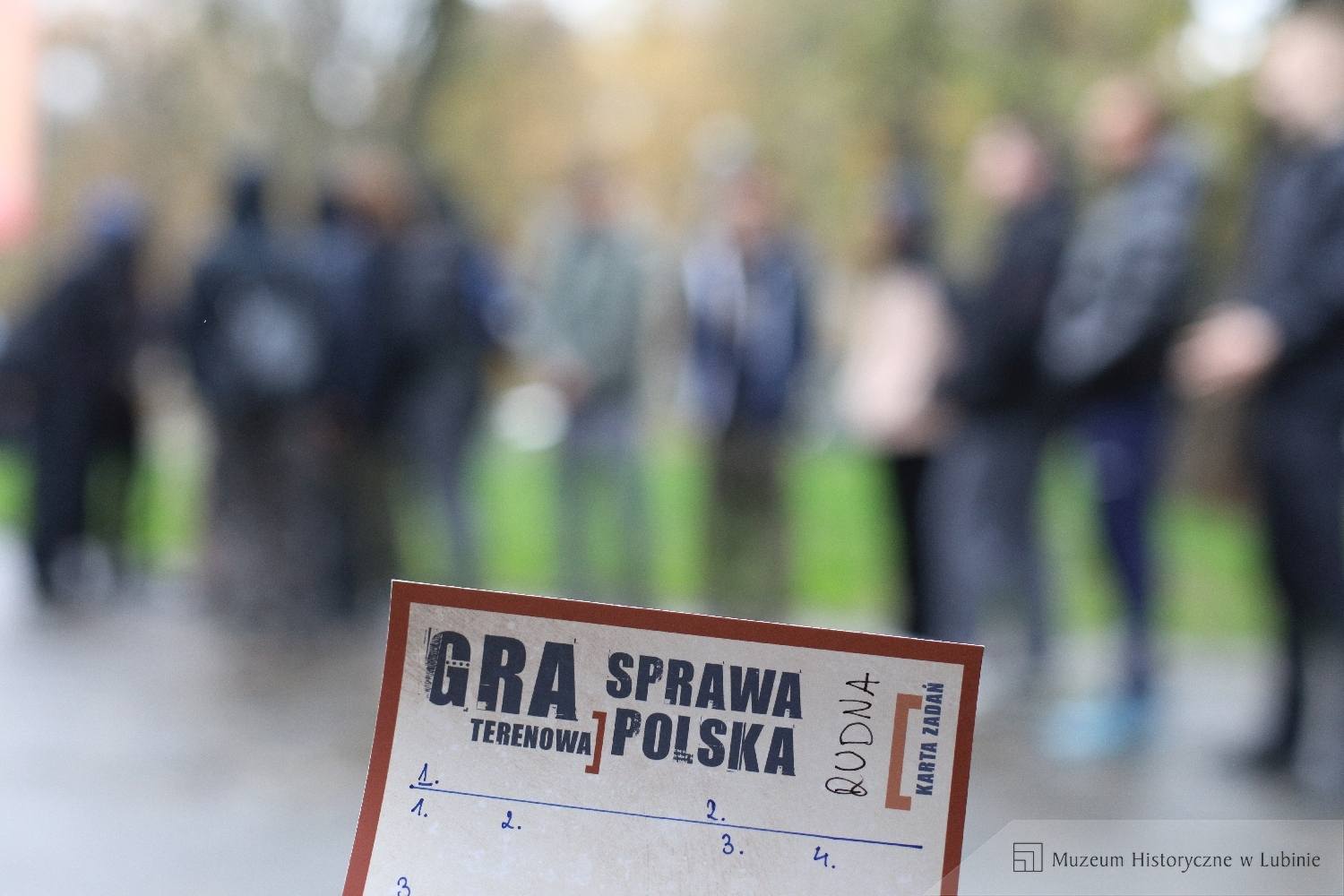 Zapisz się i zagraj – gra terenowa w parku Leśnym