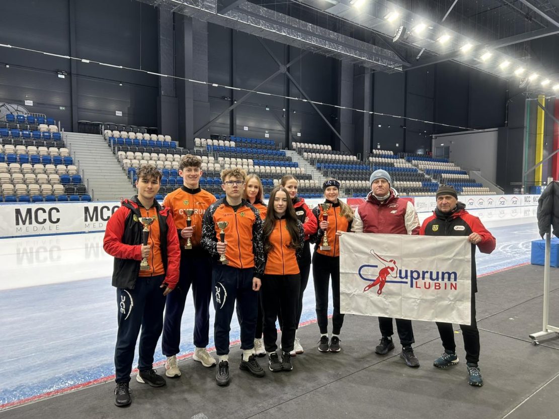 Medale lubińskich łyżwiarzy
