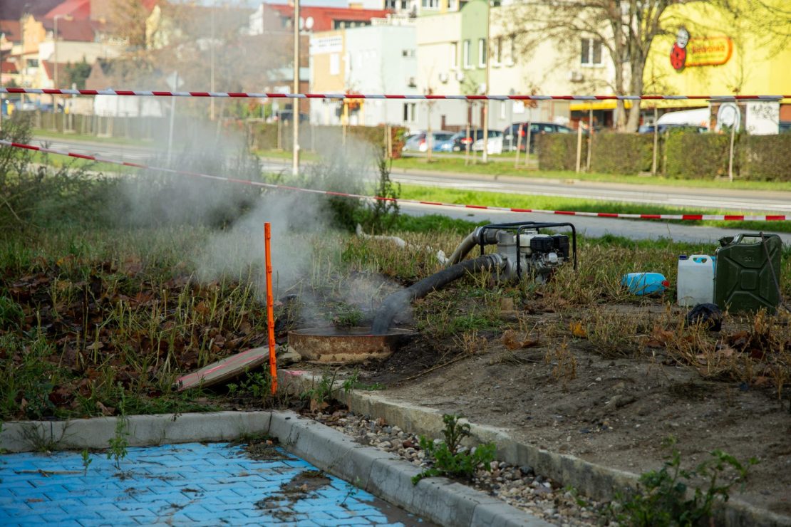 Awaria sieci, część mieszkańców bez ciepłej wody i ogrzewania